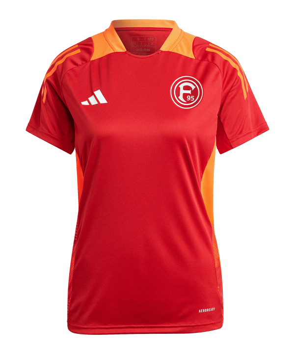 adidas Fortuna Düsseldorf Trainingsshirt Damen Rot - rot