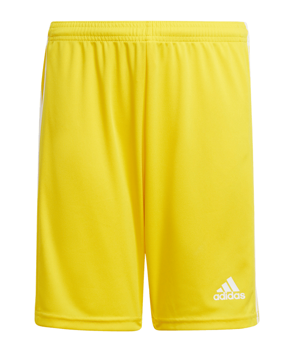 adidas Squadra 21 Short Kids Gelb Weiss