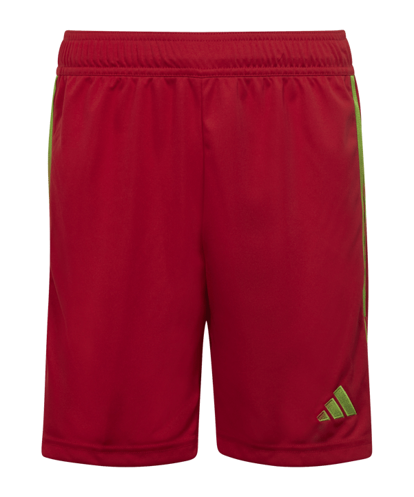 adidas Tiro 23 Short Kids Rot Grün - rot