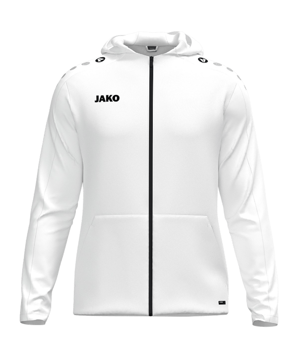 JAKO One Kapuzenjacke Weiß F0 