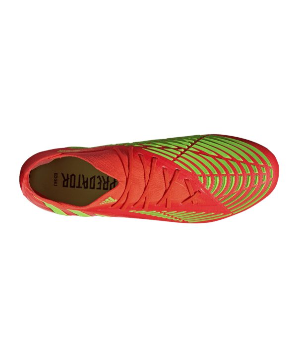 adidas Predator EDGE.1 FG Game Data Rot Grün - rot