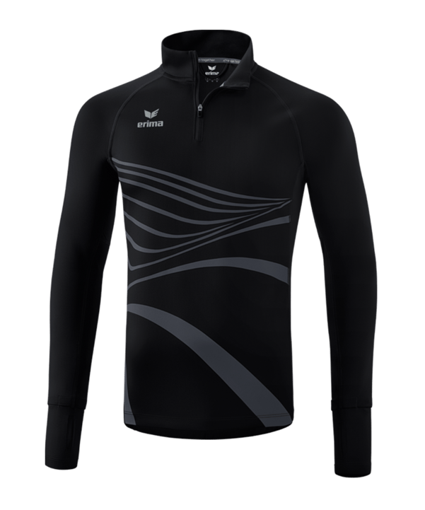 Erima Racing Longsleeve Schwarz - schwarz