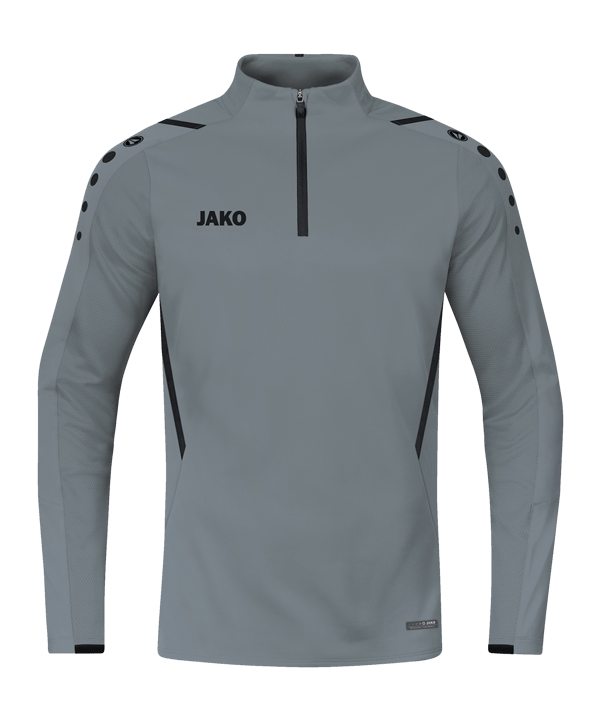 JAKO Challenge Ziptop Grau Schwarz F841