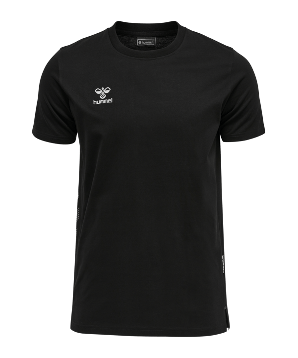 Hummel Move Grid T-Shirt Schwarz F2001 - schwarz