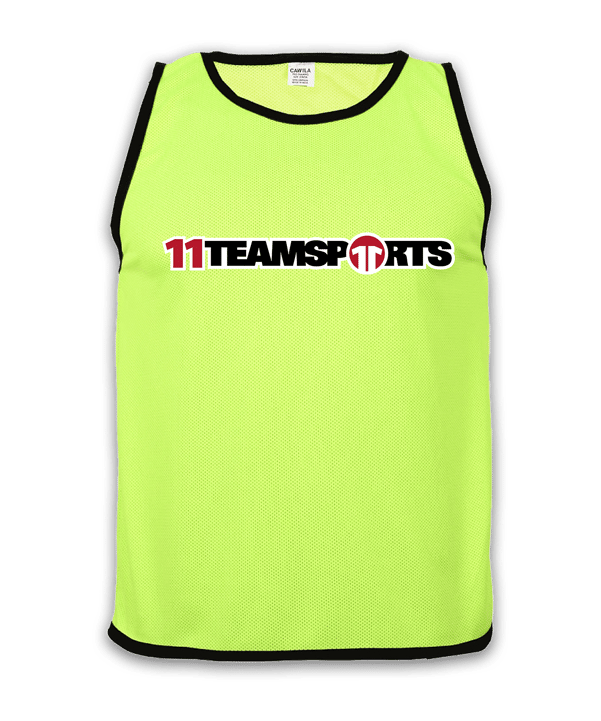 Cawila Leibchen 11teamsports 3er Set Gelb - gelb