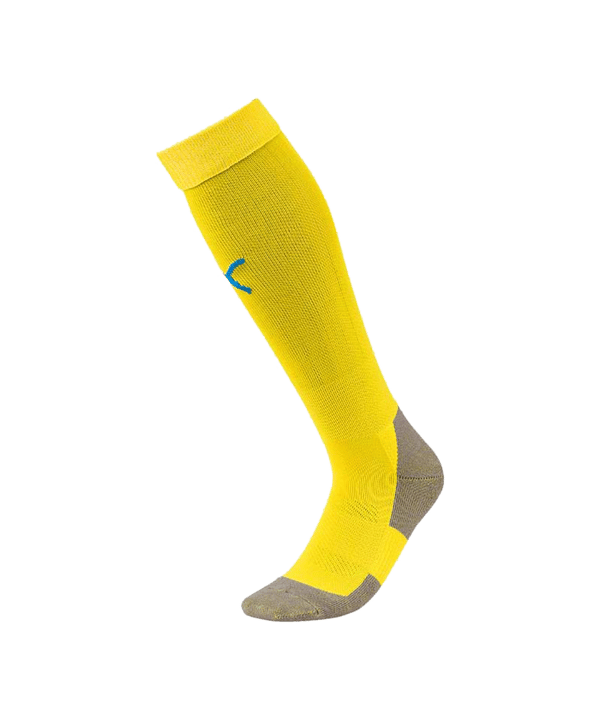 PUMA LIGA Socks Core Stutzenstrumpf Gelb Blau F17