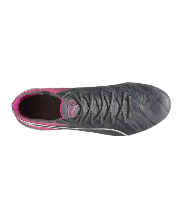 PUMA KING Ultimate Rush FG/AG Grau Pink F01 - grau