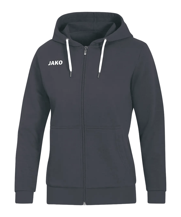 JAKO Base Kapuzenjacke Damen Grau F21
