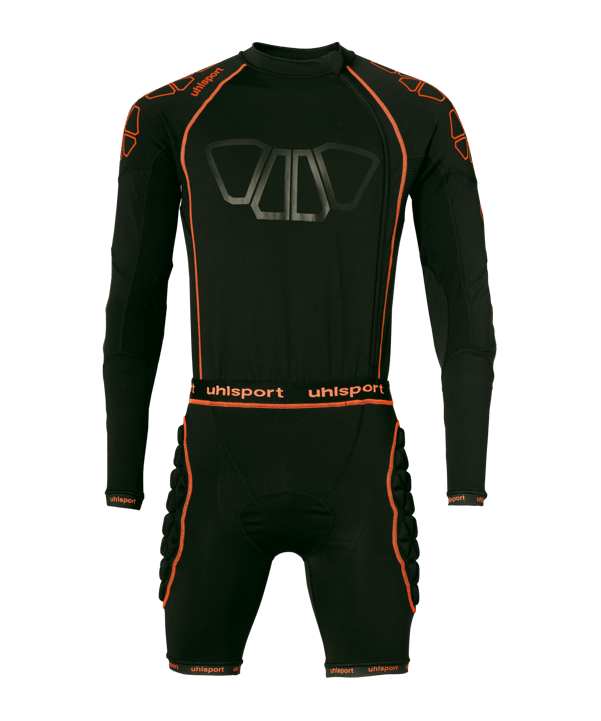 Uhlsport Bionikframe Bodysuit Schwarz Orange F03