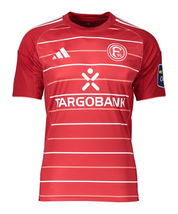 adidas Fortuna Düsseldorf Trikot Heim 2025/2026 Kids Rot - rot