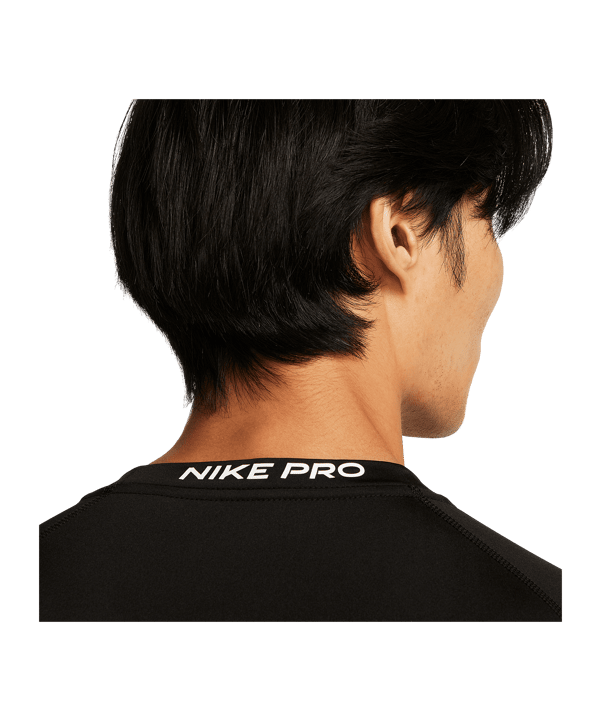 Nike Pro Dri-Fit Training T-Shirt Schwarz F010 - schwarz