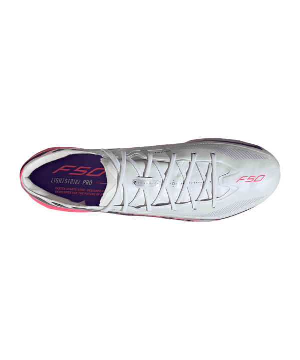 adidas F50 Hyperfast Elite SG Weiß - weiss