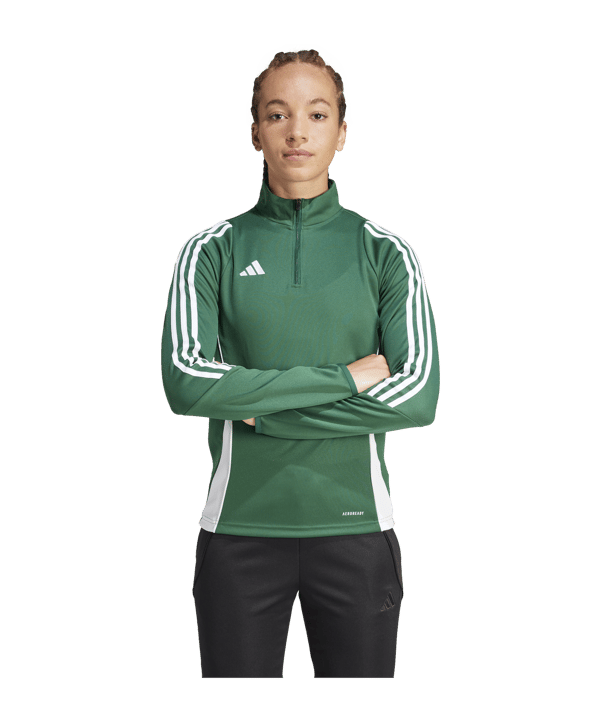 adidas Tiro 24 Trainingstop Damen Grün Weiss - gruen