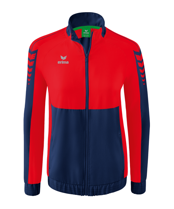 Erima Six Wings Präsentationsjacke Dame Dunkelblau