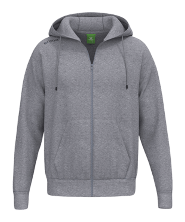 Erima TS Kapuzenjacke Grau | - grau