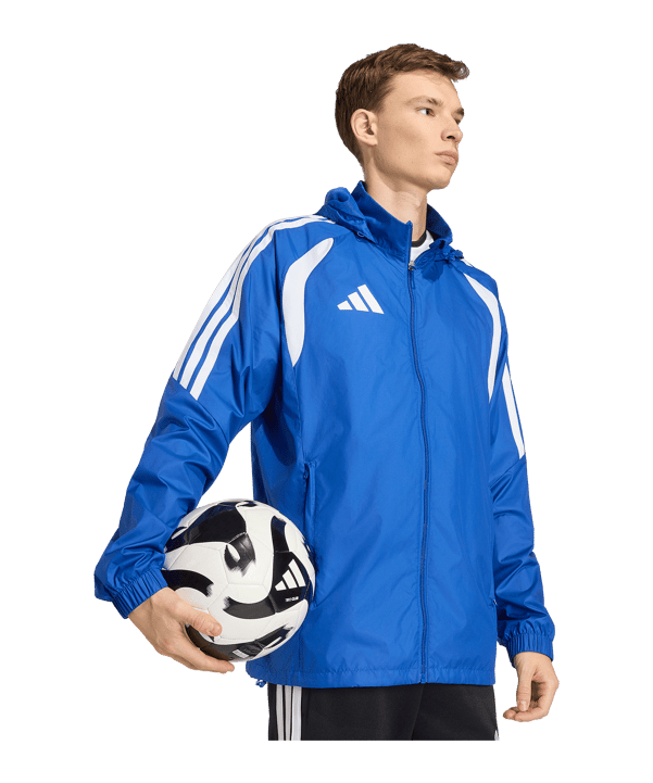 adidas Tiro 26 League Windjacke Blau - blau