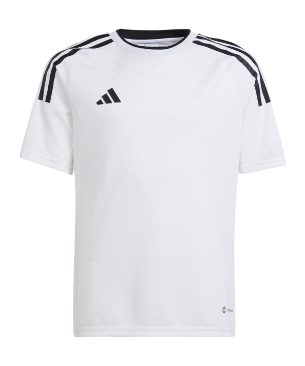 adidas Campeon 23 Trikot Kids Weiss Schwarz