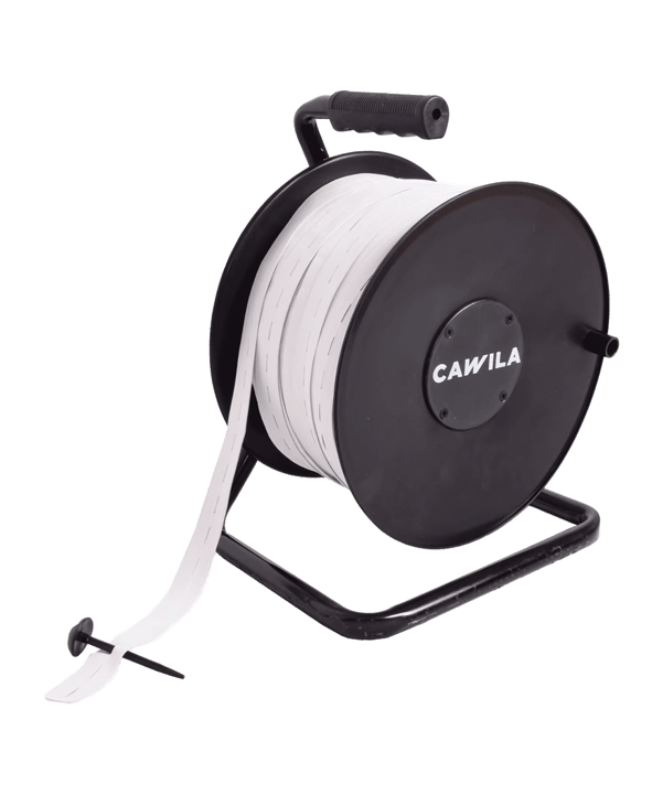 Cawila ACADEMY Spielfeldmarkierung Flex 2,5cm 150m Trainingzubehör Weiß - weiss