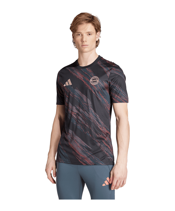 adidas FC Bayern München Fan Trikot 2025/2026 Schwarz - schwarz