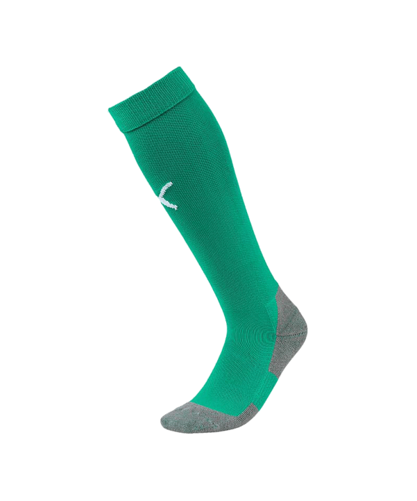 PUMA LIGA Socks Core Stutzenstrumpf Grün Weiss F05