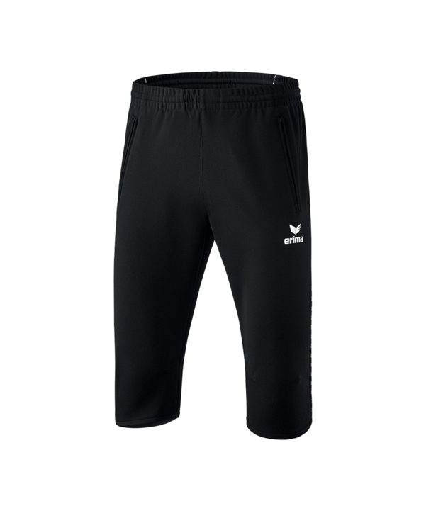 Erima 3/4 Trainingshose Kids Schwarz - schwarz