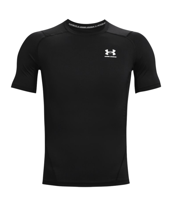 Under Armour HG Compression T-Shirt Schwarz F001 - schwarz