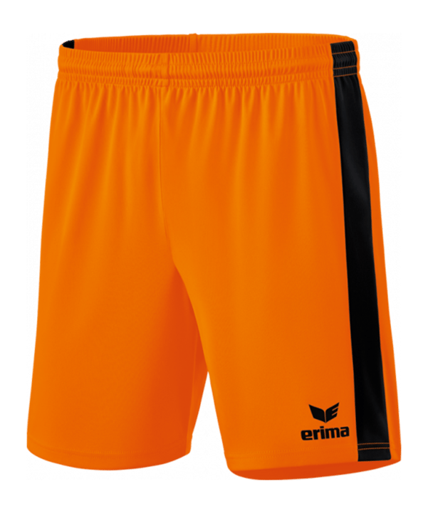 Erima Retro Star Short Orange Schwarz
