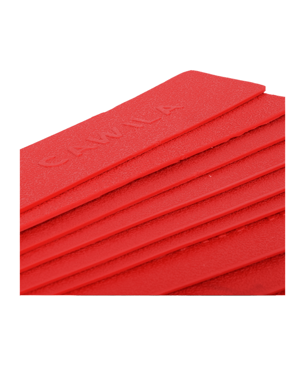 Cawila Markierstreifen 10er Set 50x6cm Rot - rot