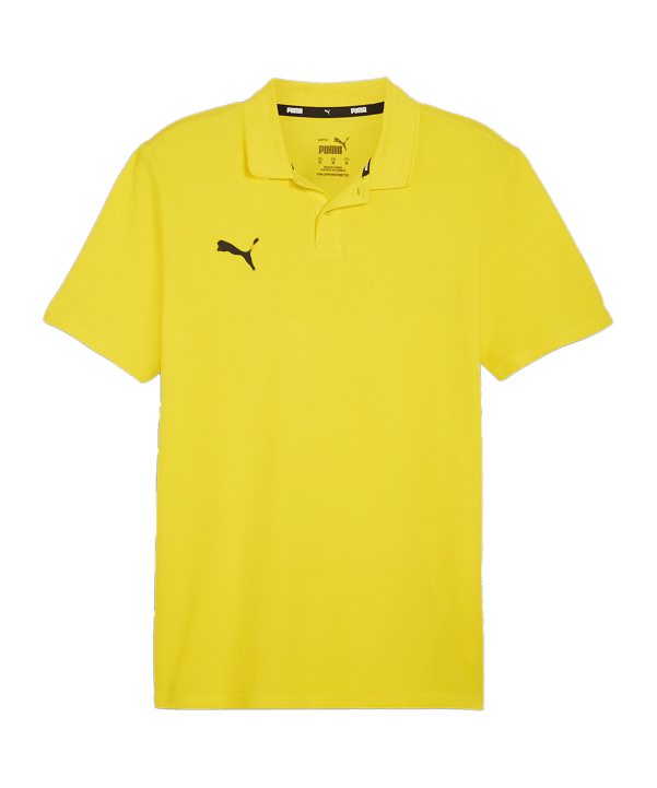 PUMA teamGOAL Casuals Poloshirt Gelb F07 