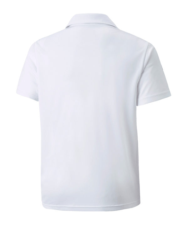PUMA teamLIGA Sideline Polo Weiss Schwarz F04 - weiss