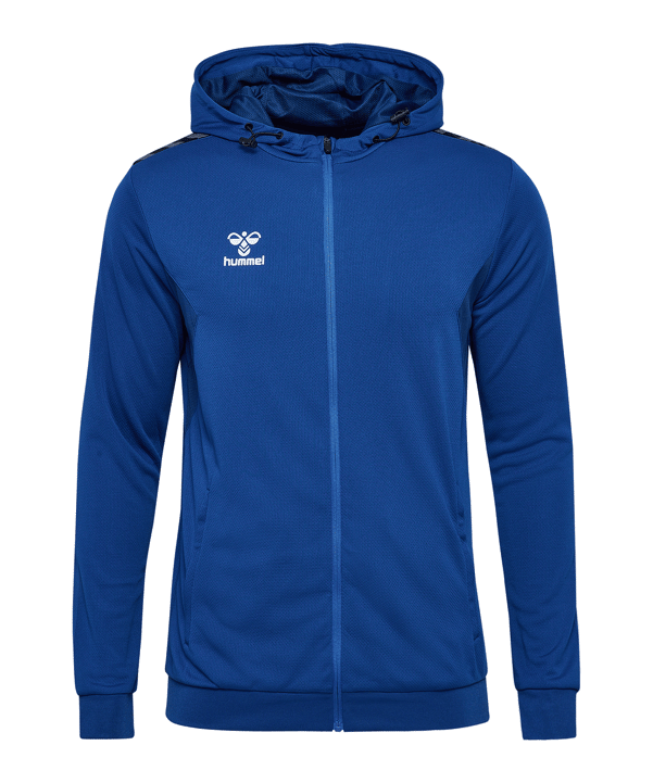 Hummel hmlAUTHENTIC PL Kapuzenjacke Blau F7045