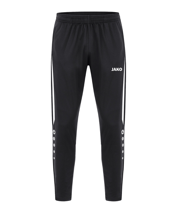 JAKO Power Polyesterhose Damen Schwarz Weiss F802