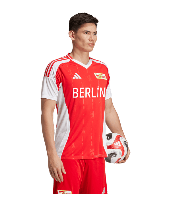 adidas 1. FC Union Berlin Trikot Home 2024/2025 Rot - rot