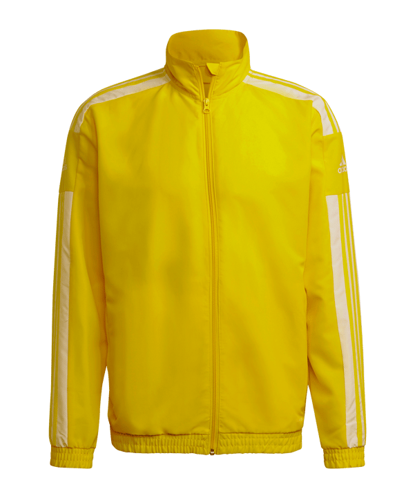 adidas Squadra 21 Präsentationsjacke Gelb Weiss