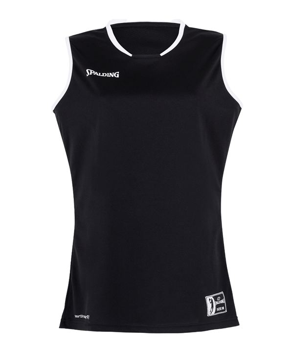 Spalding Move Tank Top Damen Grau F09 - schwarz