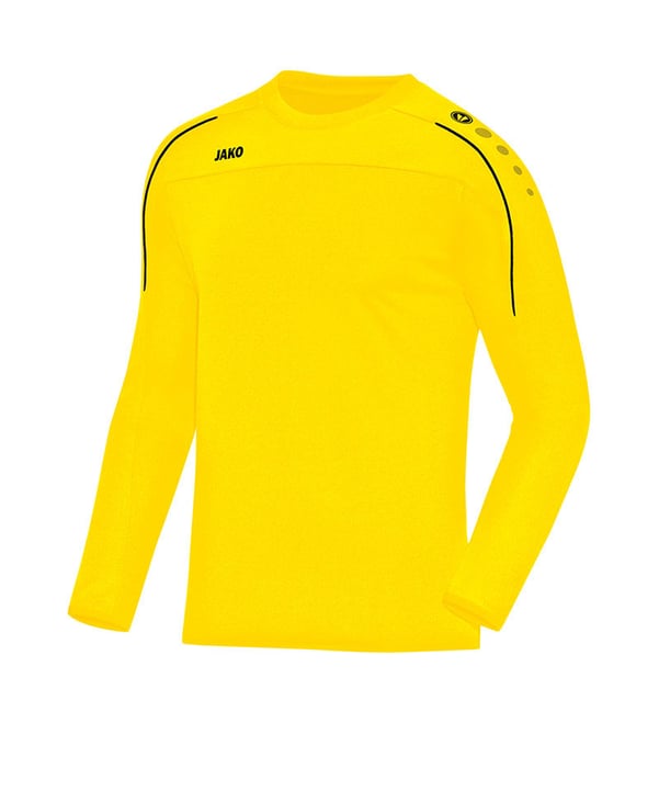 JAKO Classico Sweatshirt Kids Gelb Schwarz F03