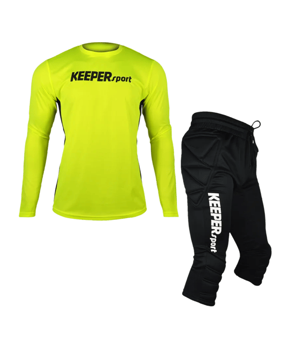 KEEPERsport Torwarttrikot Set langarm Gelb F906