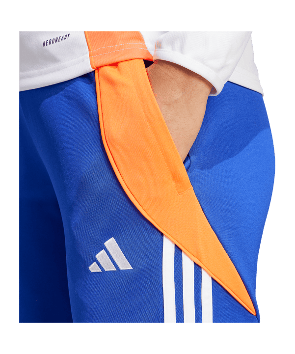 adidas Tiro 24 Trainingshose Damen Blau - blau