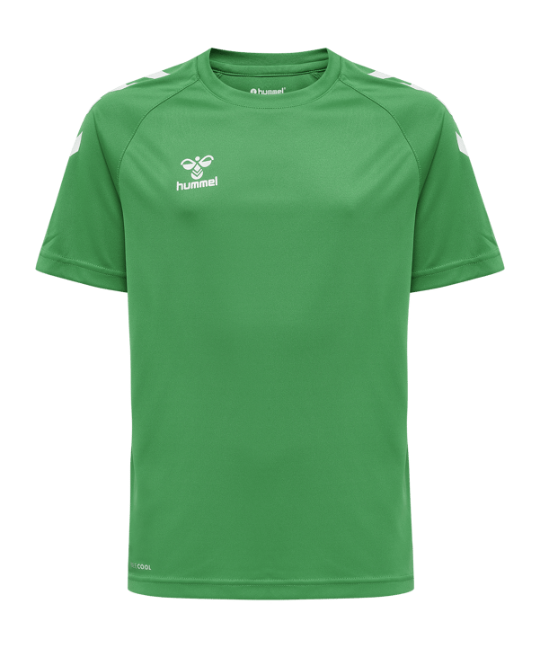 Hummel hmlCORE XK Poly T-Shirt Kids Grün F6235