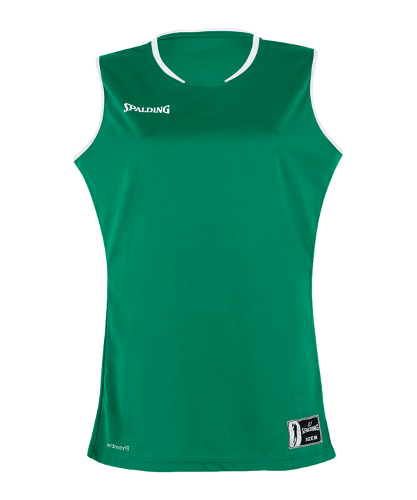 Spalding Move Tank Top Damen Grün F07 - schwarz