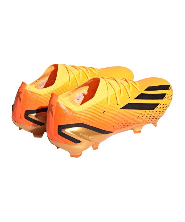 adidas X Speedportal.1 FG Heatspawn Orange Gold Schwarz - gold