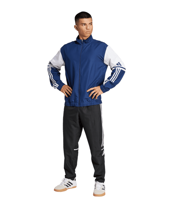 adidas Squadra 25 Präsentationsjacke Blau | - blau