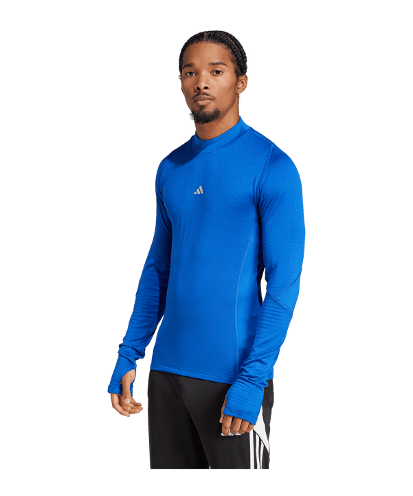 adidas Techfit Sweatshirt Blau - blau
