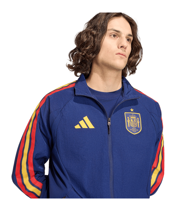 adidas FEF Ecuador AN Jacke Blau - blau