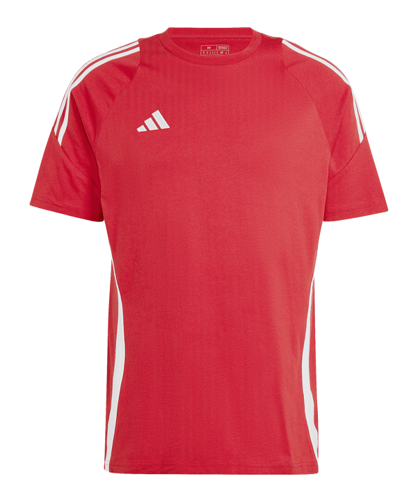 adidas Tiro 24 T-Shirt Rot Weiss