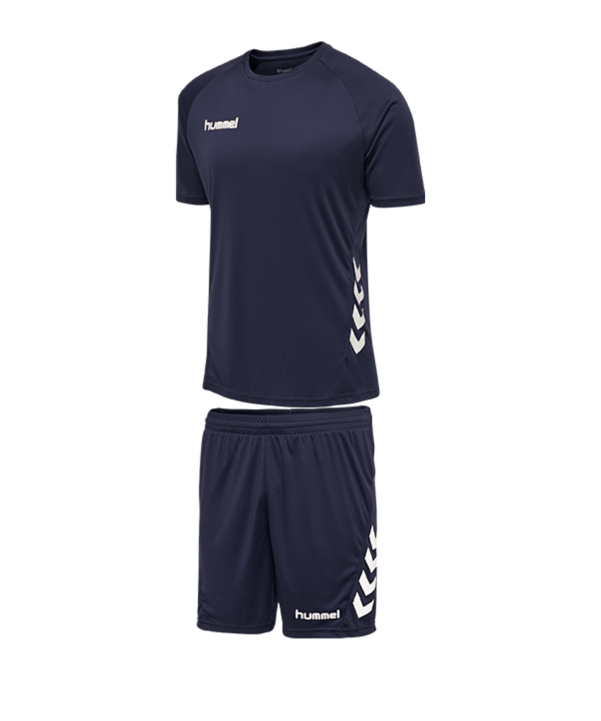 Hummel Promo Trikotset kurzarm Blau F7026 - blau