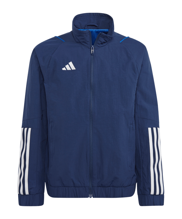 adidas Tiro 23 Präsentationsjacke Kids Blau