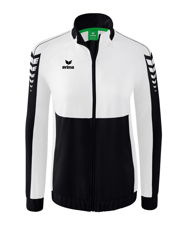 Erima Six Wings Präsentationsjacke Damen Schwarz