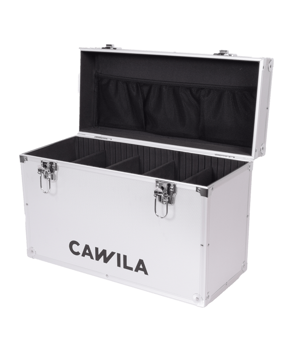 Cawila ACADEMY Sanitätskoffer 450x200x300 mm | Silber - silber