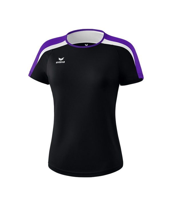 Erima Liga 2.0 T-Shirt Damen Schwarz Lila Weiss